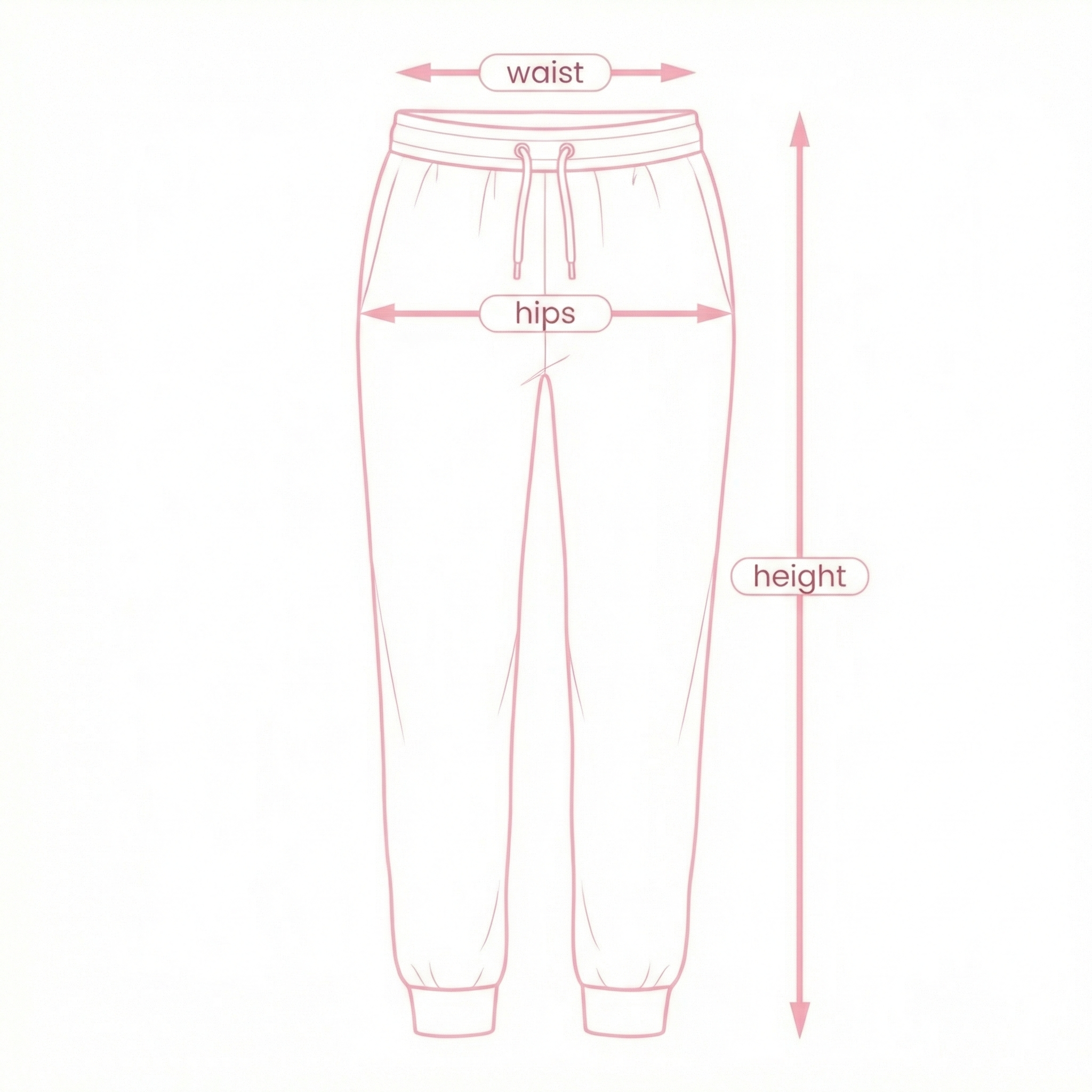 Pants measurement guide